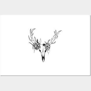 Wild Antlers Posters and Art